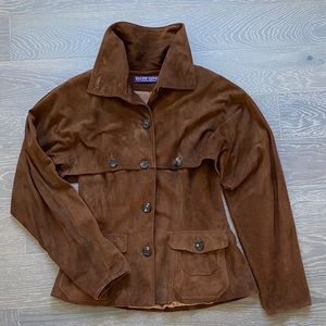 Ralph Lauren Collection Suede Dolma  Sleeve Jacket